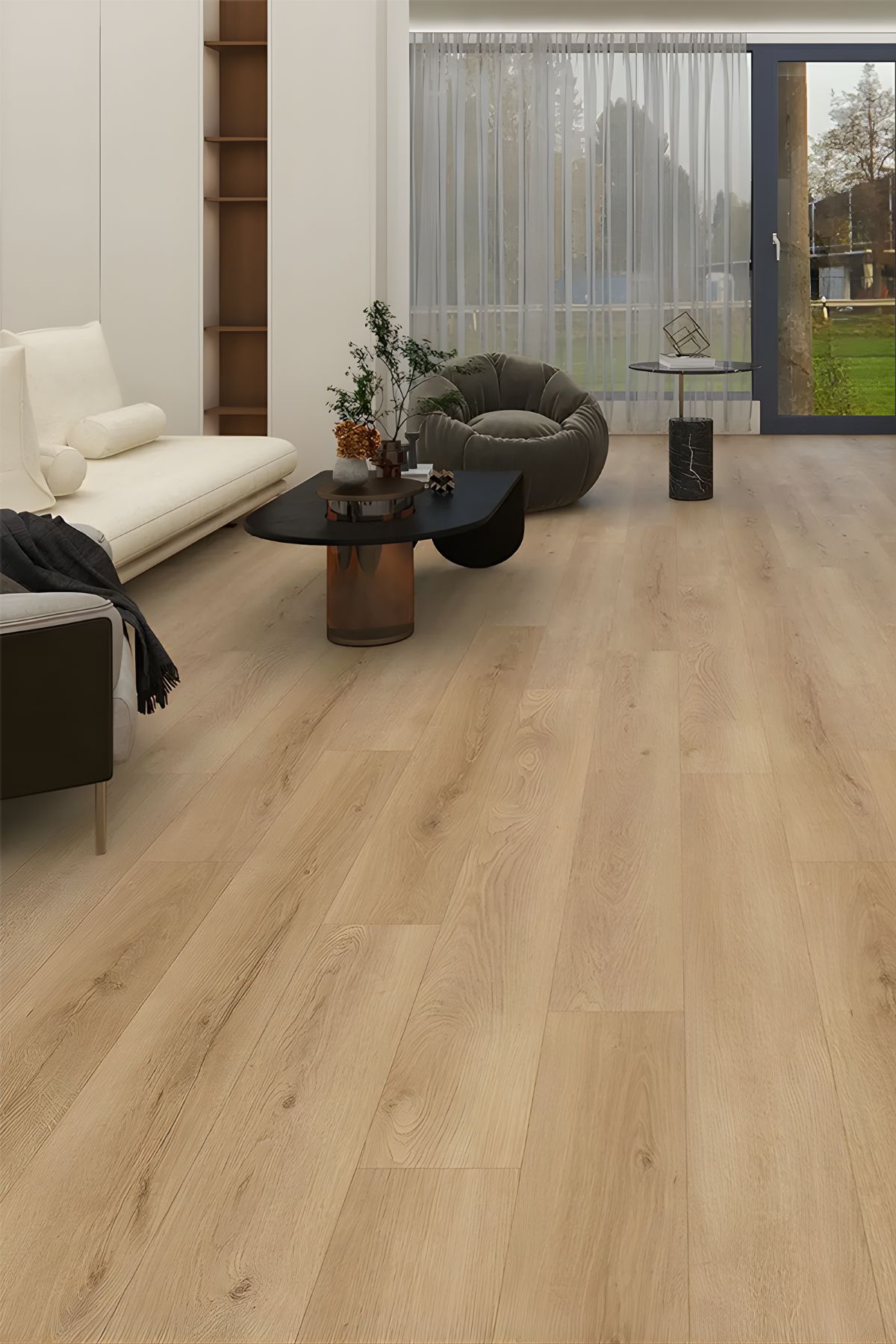 ProfiTrend California Oak SPC padló – Barna, SPC / Vinyl padló