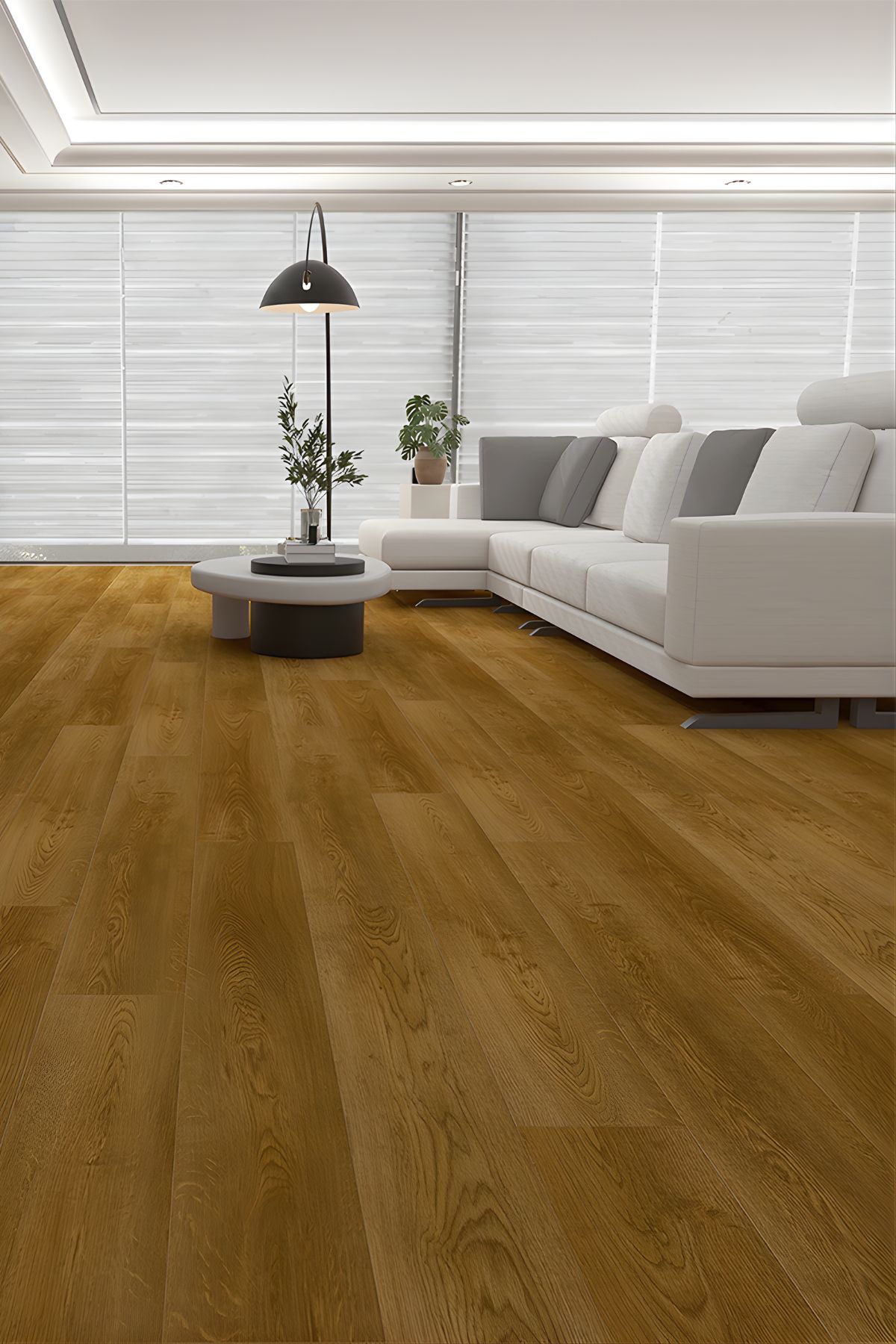 ProfiTrend Arizona Oak SPC padló – Barna, SPC / Vinyl padló